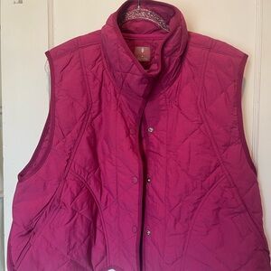 FP Movement Pink Quilted Puffer Vest